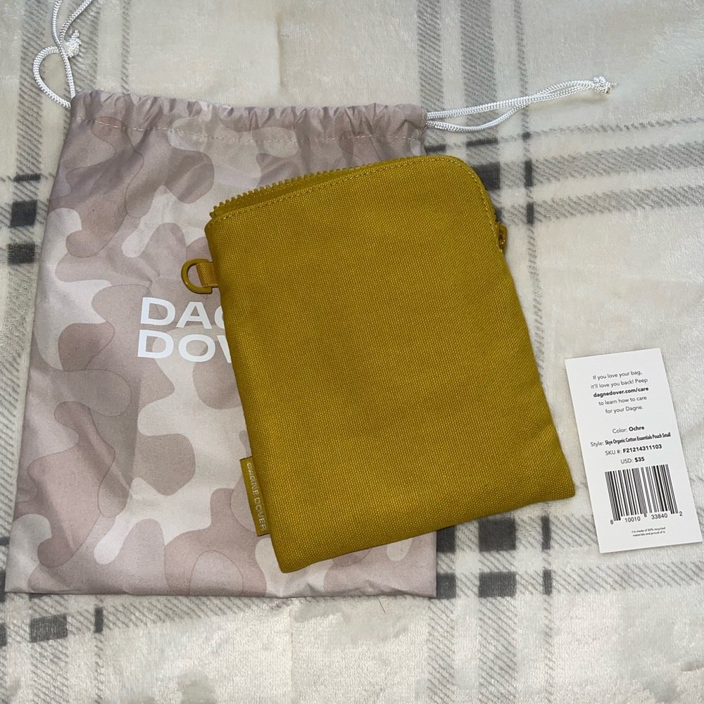 Dagne Dover Skye Pouch in discontinue Ochre